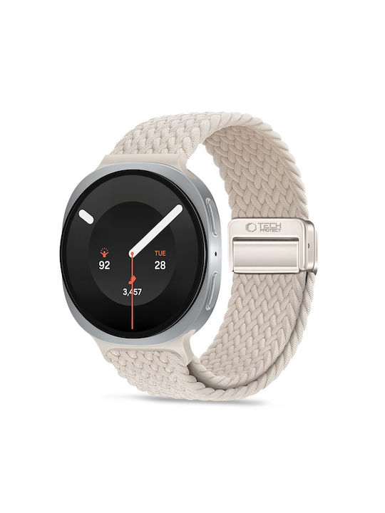 Tech-Protect Λουράκι Μπεζ (Galaxy Watch 8 / 8 Classic / 9)
