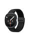 Tech-Protect Λουράκι Υφασμάτινο Μαύρο (Galaxy Watch 8 / 8 Classic / 9)