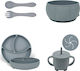 Baby Cloud Pumpkin Silicone Grey 6pcs