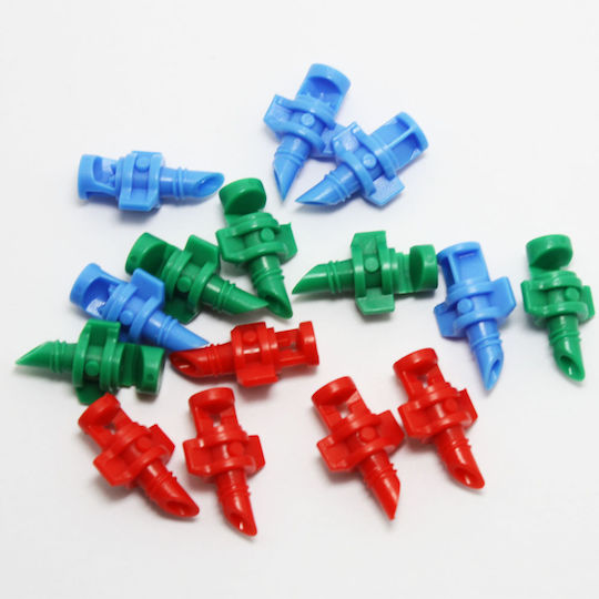 Technoplastic Bewässerungsdüsen mit Fluss Wasser 160lt/h und Maximaler Sprühwinkel 180° Farbe Braun 14380160