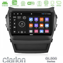 Clarion Car Audio System for Hyundai iX45 2012-2017 with Bluetooth USB and GPS