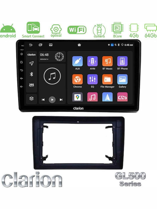 Clarion Auto-Audiosystem für Jeep Commander / Großer Cherokee / Patriot Dodge Nitro mit Touchscreen 10"