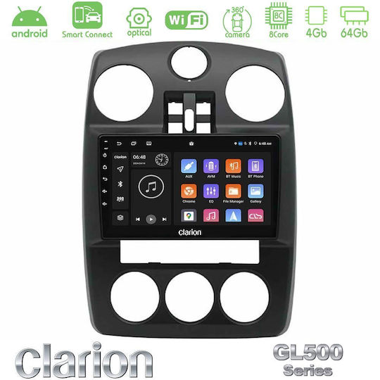 Clarion Car Audio System Chrysler PT Cruiser 2000-2005 Bluetooth USB WiFi GPS Apple CarPlay Android Auto with 9" Touch Screen