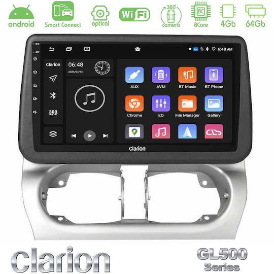 Clarion Автомобилна Аудио Система за Opel Corsa / Combo (Bluetooth/USB/Вграден Wi-Fi/GPS/Apple CarPlay/Android Auto) с Touch Screen 9"