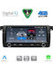 Digital IQ Auto-Audiosystem für BMW Serie 3 / E46 1998-2005 mit Bluetooth USB Eingebautes Wi-Fi GPS Apple CarPlay Android Auto mit Touchscreen 8.8"