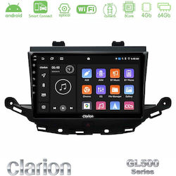 Clarion Sistem Audio Auto Pentru Opel Astra 2015-2019 Cu Bluetooth USB Și GPS