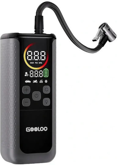 Gooloo GT160 Compresor Auto Dublu 160 PSI Reîncărcabil 12V
