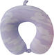 Memory Foam Purple Travel Pillow