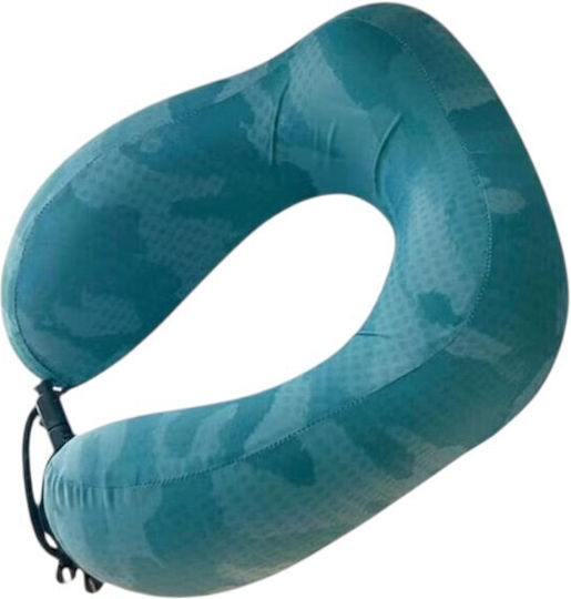 Travel Pillow Memory Foam Green
