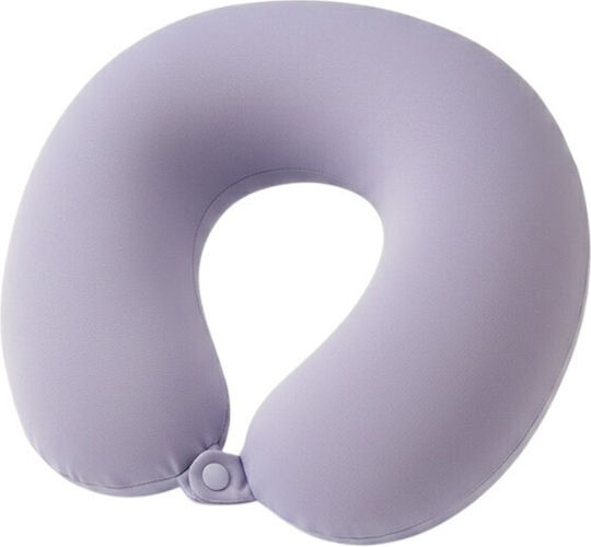 Travel Pillow Memory Foam Purple