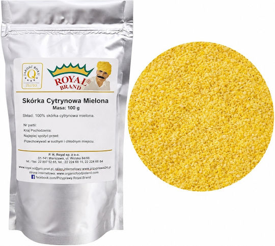 Getrocknete Zitrone Royal Brand 100g – Natürliches Aroma für Kuchen Süßwaren Tee