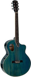 Gof110tbu Nashville Offset Soundhole Guitar