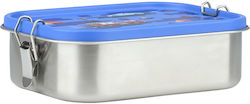 Estia City Hereos Stainless Steel Kids' Food Container 1.2lt Blue Estia City Hereos Stainless Steel Kids' Food Container 1.2lt Blue