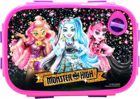 Gim Monster High Plastic Kids' Food Container