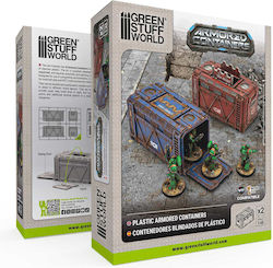 Plastik Sci-Fi Rüstungskontainer Pack X2 8435646530857es Plastik Sci-Fi Rüstungskontainer Pack X2 8435646530857es