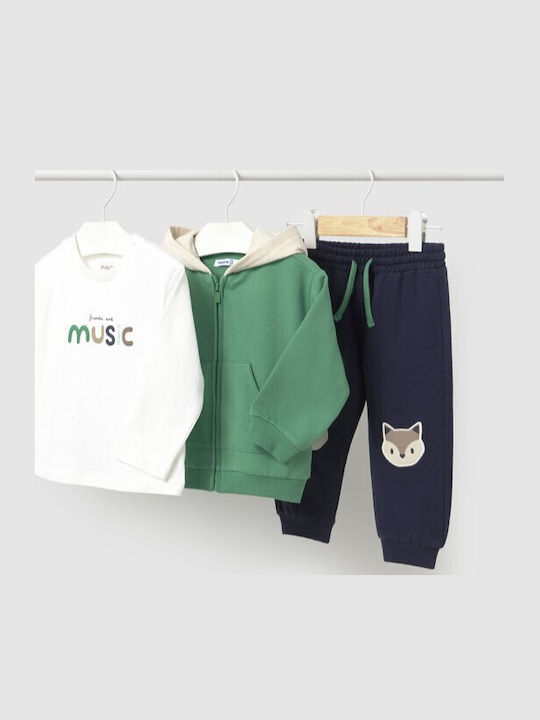 Mayoral Kids Sweatpants Set With Jacket With To...
