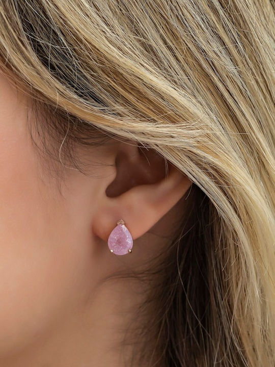 Heliophilia Silver Silver Grey Earrings
