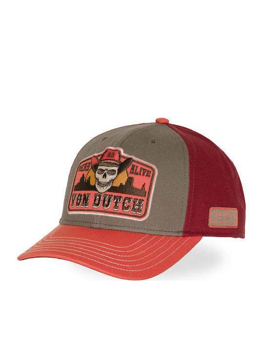Dead Alive Orange Baseball Cap Von Dutch