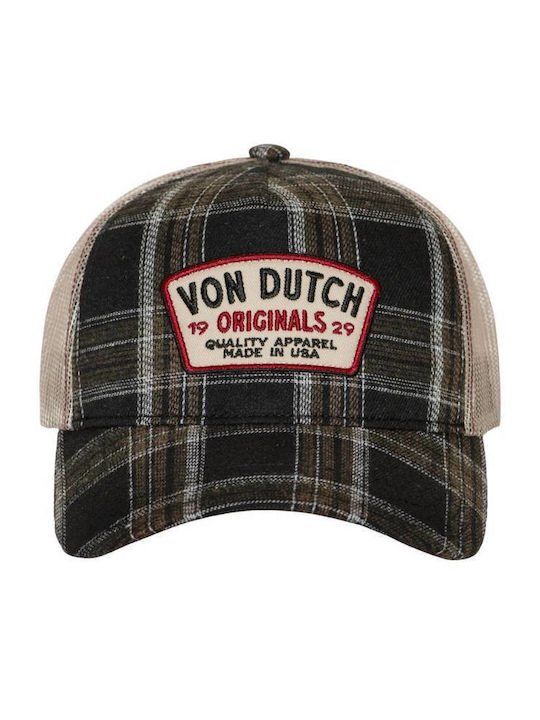Von Dutch Джокей с Мрежа и Права Козирка Черен Von Dutch Джокей с Мрежа и Права Козирка Черен