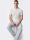 Waffle T-Shirt Ecru