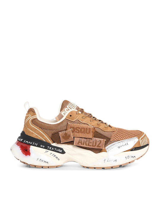 Dsquared2 Prime V2 Ανδρικά Sneakers Καφέ