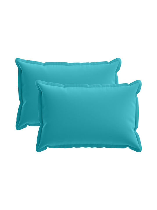 vidaXL Față De Pernă Houten Turcoaz 50x30cm