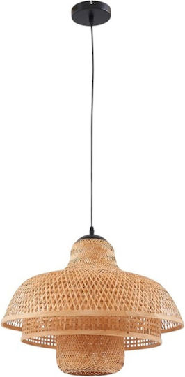 Tradesor Boho Deckenleuchte mit Lampenbirnensockel E27 50x40cm