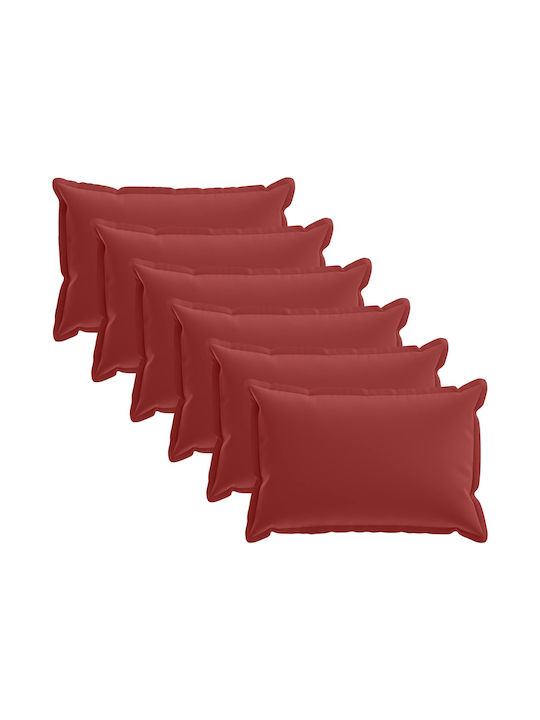 vidaXL Față De Pernă Houten Roșie 50x30cm