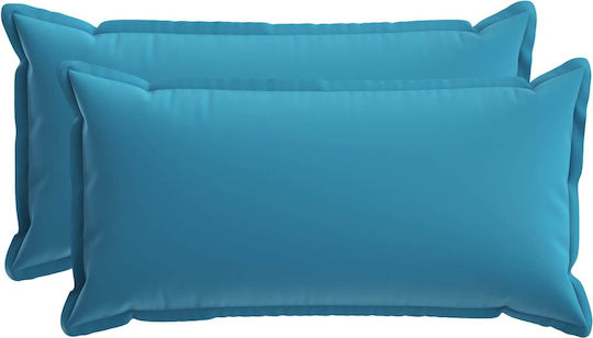 vidaXL Față De Pernă Houten Albastru Deschis 80x40cm