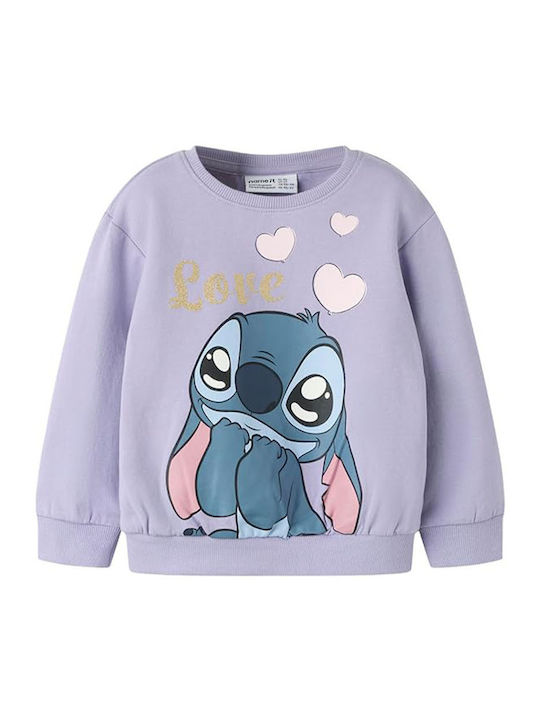 Kinder-Sweatshirt Heirloom Flieder