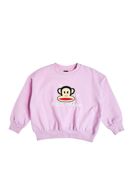 Kinder-Sweatshirt Flieder