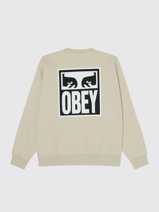 Obey Φούτερ Μπεζ