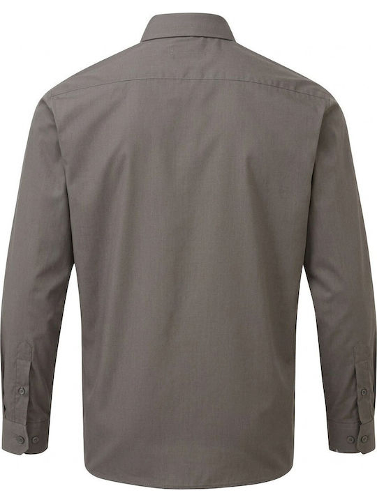 Μακρυμάνικo Πουκάμισο Dark Grey