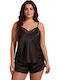 Jumelles Sommer Babydoll Schwarz