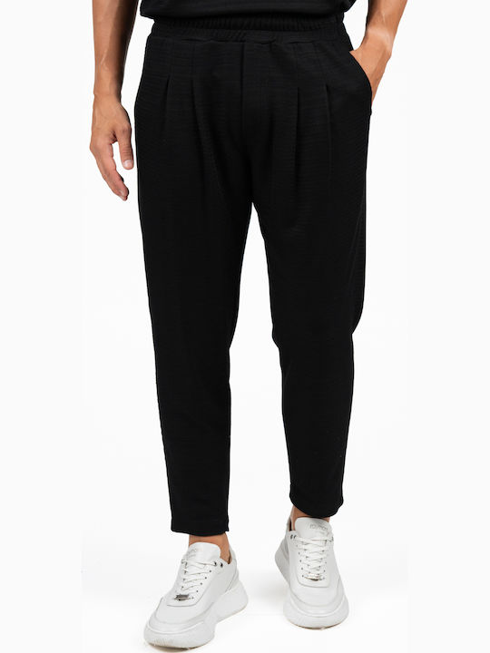 Men's Trousers Loose Fit Black
