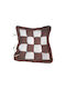 Perna scaunului de grădină Dark Brown 40x40cm
