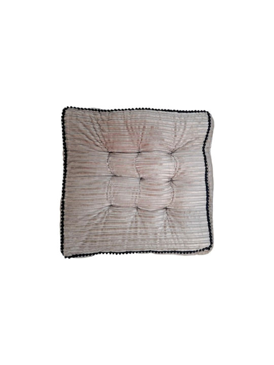 Gartenstuhlkissen Beige 40x40cm