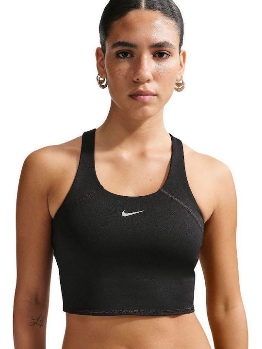 Дамско Спортно Бюстие Black / Reflective Silver