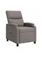 Πολυθρόνα Relax Taupe 66x95x100cm