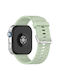 Huawei Watch Fit4 Pro Fit4 Fit3 Xdfind Silver Buckle Monochrome Watch Strap Silicone Light Green