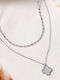 Heliophilia Silver Halskette Graue