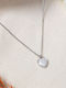 Heliophilia Silver Halskette Grau
