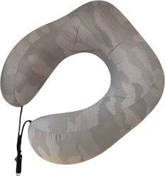 Travel Pillow Memory Foam Grey