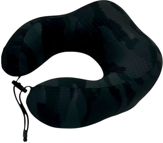 Travel Pillow Memory Foam Black