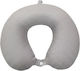 Travel Pillow Memory Foam Grey