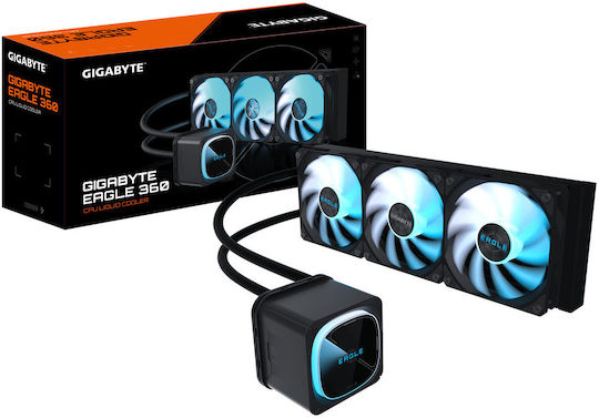 Gigabyte EAGLE 360 Răcire Cu Lichid AIO CPU Cu 3 Ventilatoare 120mm Și Led RGB