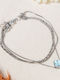 Heliophilia Silver Damentäuberarmband