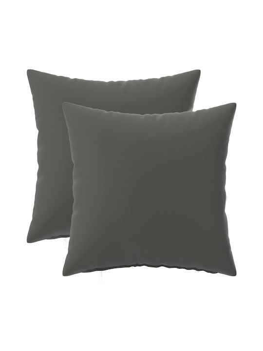 vidaXL Decorative Pillow Case Heerlen Anthracit...
