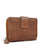 Leather Women's Wallet Brown