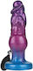Power Monsters Inflatable Dildo With Suction Cup Purple